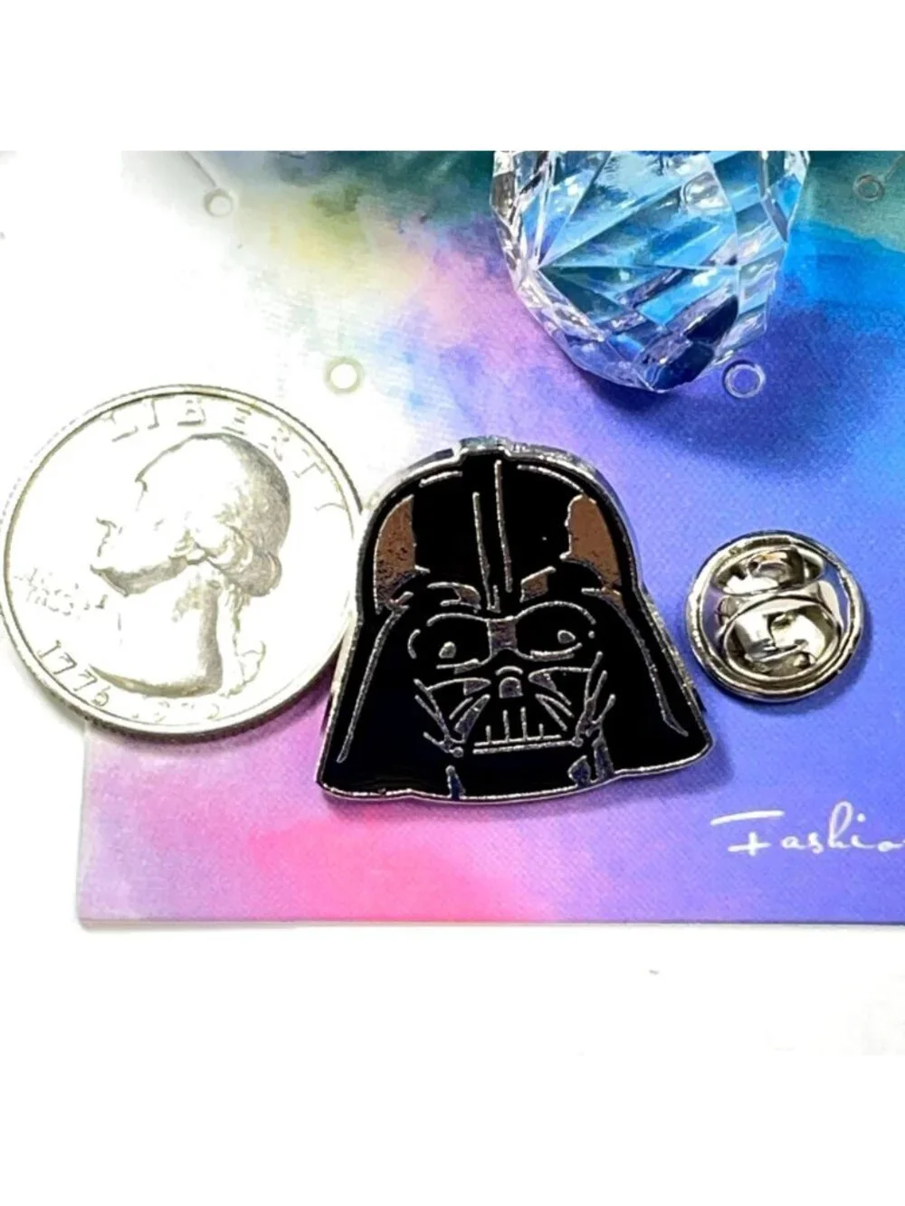 Darth Vader Helmet Lapel Pin Star Wars Villain Brooch Badge Accessories Jewelry